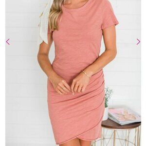Pink Tshirt Dress